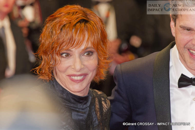 Mylene-15-5-25-010 Cannes Film Festival 2025: Tatiana de Rosnay, Cécile de France, and Mylène Farmer walked the red carpet for the film "Dalloway"