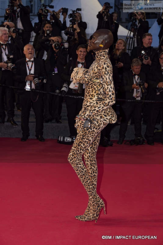 SIRAT-006 Cannes Film Festival 2025: Red Carpet with "SIRÂT," the third film in competition, tells the story of the tragedy