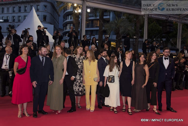 SIRAT-007 Cannes Film Festival 2025: Red Carpet with "SIRÂT," the third film in competition, tells the story of the tragedy