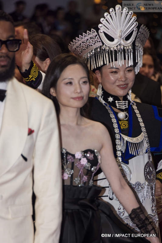 SIRAT-010 Cannes Film Festival 2025: Red Carpet with "SIRÂT," the third film in competition, tells the story of the tragedy