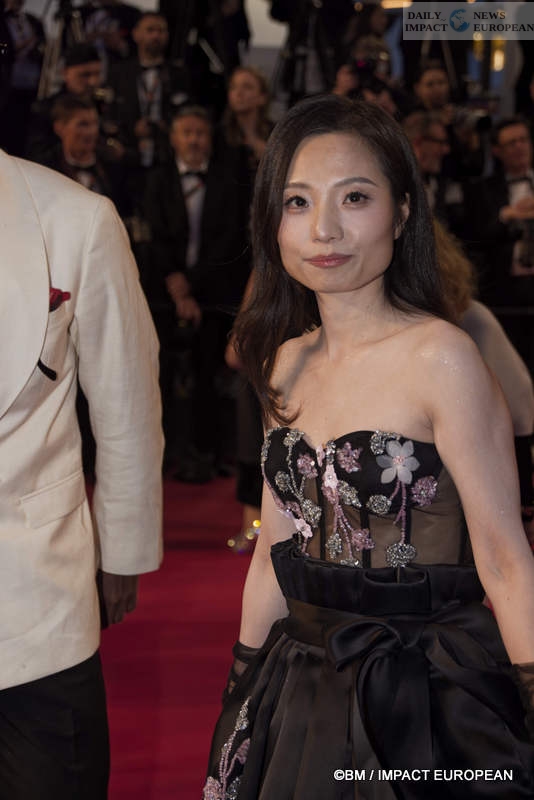 SIRAT-015 Cannes Film Festival 2025: Red Carpet with "SIRÂT," the third film in competition, tells the story of the tragedy