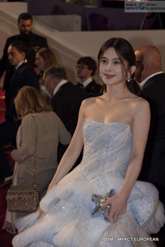 SIRAT-024 Cannes Film Festival 2025: Red Carpet with "SIRÂT," the third film in competition, tells the story of the tragedy