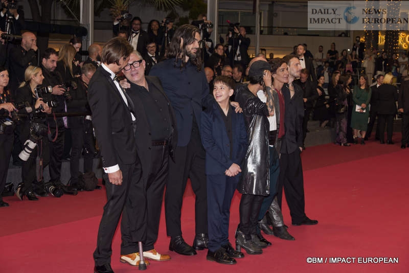 SIRAT-040 Cannes Film Festival 2025: Red Carpet with "SIRÂT," the third film in competition, tells the story of the tragedy