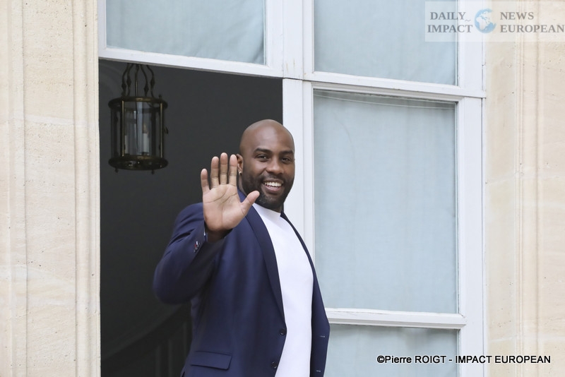 54-PSG-champion-dEurope PSG, European Champions: Emmanuel Macron Welcomes the European Champions at the Élysée Palace