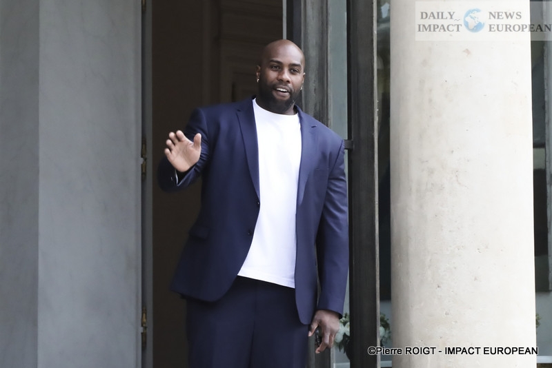 55-PSG-champion-dEurope PSG, European Champions: Emmanuel Macron Welcomes the European Champions at the Élysée Palace