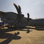 Editorial illustration of the aerospace sector