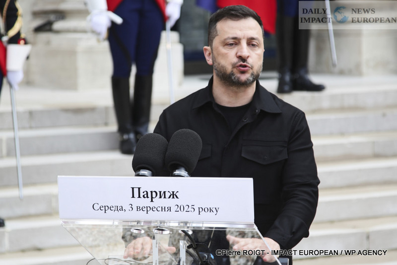 A27I0616Elysee-3-septembre-25 Macron: Europe Ready to Provide Security Guarantees to Ukraine