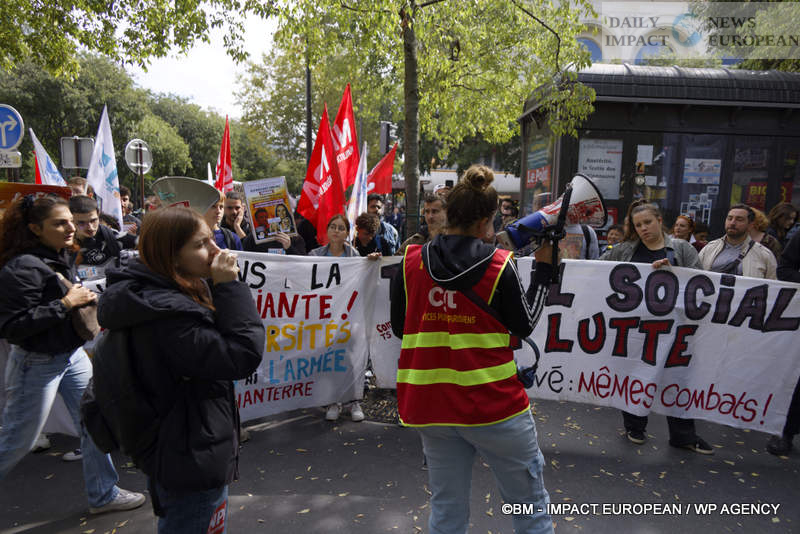 Manif-10-septembre-2025-007 Block Everything on September 10: Mass Mobilization in France and Clashes in Paris