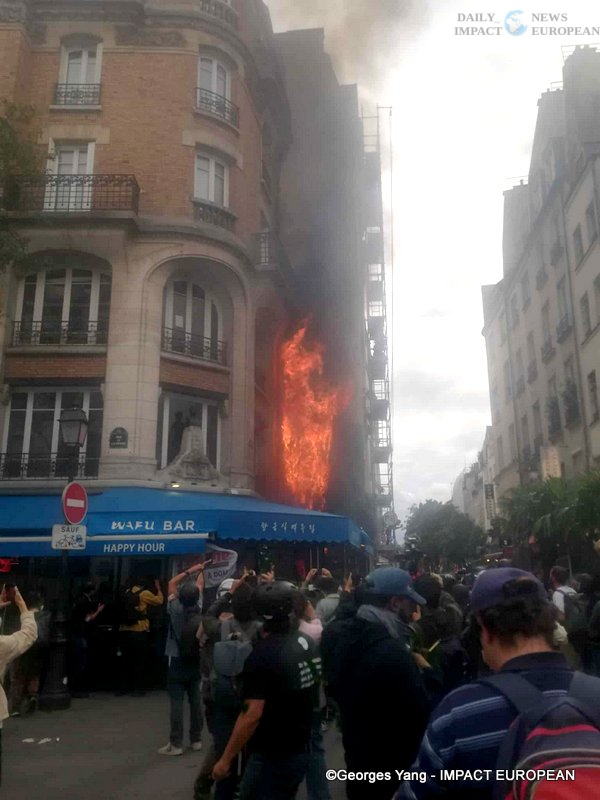 brasserie-les-Halles-PARIS-6 Block Everything on September 10: Mass Mobilization in France and Clashes in Paris