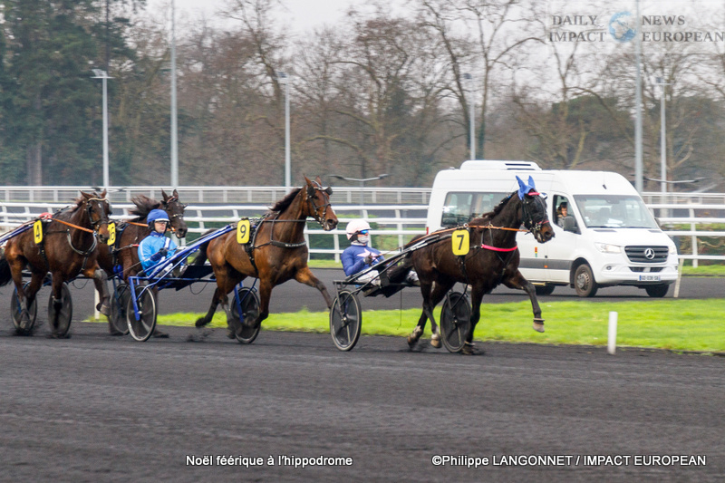 Christmas at the racecourse – mini horses and Santa Claus