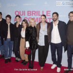 Preview screening of "Who Shines in Combat" at the Pathé Wepler cinema in Paris.