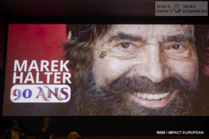 The writer Marek Halter celebrated his 90th birthday at the Publicis cinema