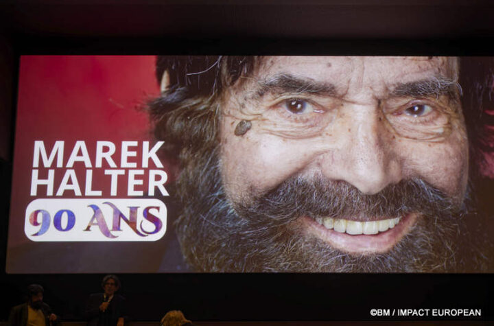 The writer Marek Halter celebrated his 90th birthday at the Publicis cinema