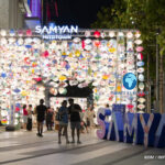 Samyan Mitrtown Lantern Art Festival 2026 entrance in Bangkok, Thailand