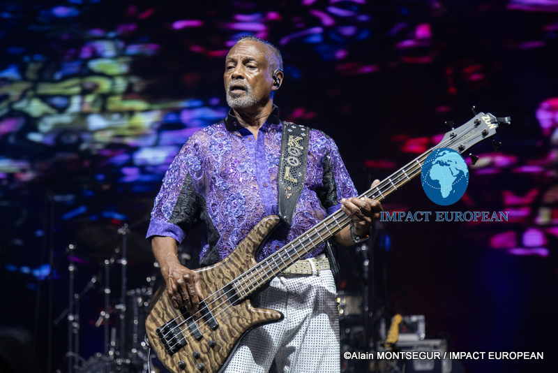 Robert “Kool” Bell performing with Kool & The Gang at Jazz in Marciac 2026