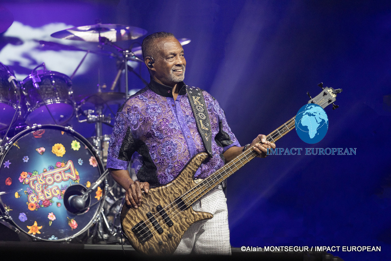 Robert “Kool” Bell performing with Kool & The Gang at Jazz in Marciac 2026