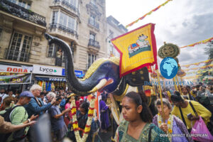 Ganesh Festival procession in La Chapelle Paris on August 30 2026