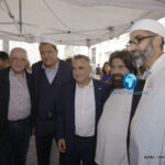 Marek Halter and guests from different faiths at a Rosh Hashanah reception in Paris on September 6, 2026.